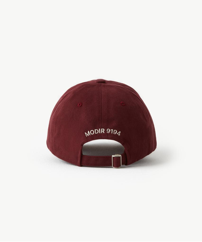 MOODDIRECTOR The Crawling Snail Moodi A Ball Cap_Burgundy
