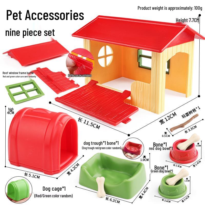 Shiba Inu Dog Model Toy - Children s Cognitive & Desktop Ornament Gift