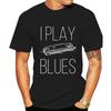 Men T-shirt Harmonica Instrument Blues Musician Mouth Organ Tshirt Women T Shirt Fashion Brand Men T-shirts Short Sleeve