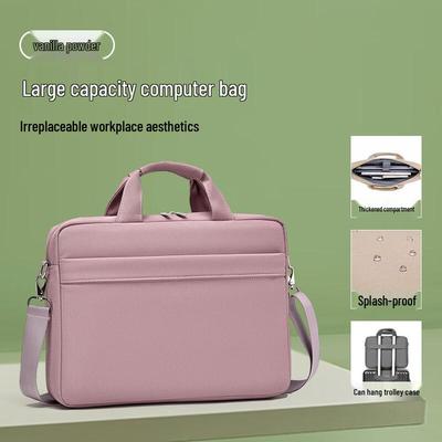 Li Shen Padded Laptop Briefcase & Shoulder Bag