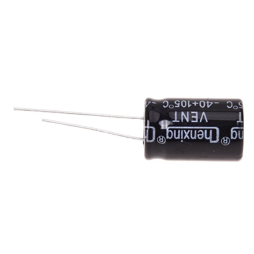 210Pcs 25 Value 0.1uF~220uF Electrolytic Capacitors Assortment Kit ASS