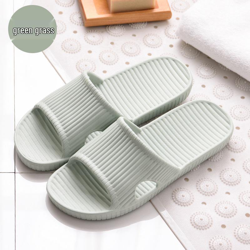 Zomerse gestreepte antislip EVA slippers voor heren en dames