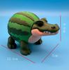Watermelon Crocodile Anime Figure Collection Desk Decor Model Tung Tung Tung  Sahur Action Figure Desk Ornament Model Kids Gift