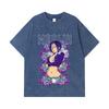275 GSM Washed T-shirts 100% Cotton Seven Deadly Sins V8 Merlin Print Unisex Heavy Cotton T Shirt