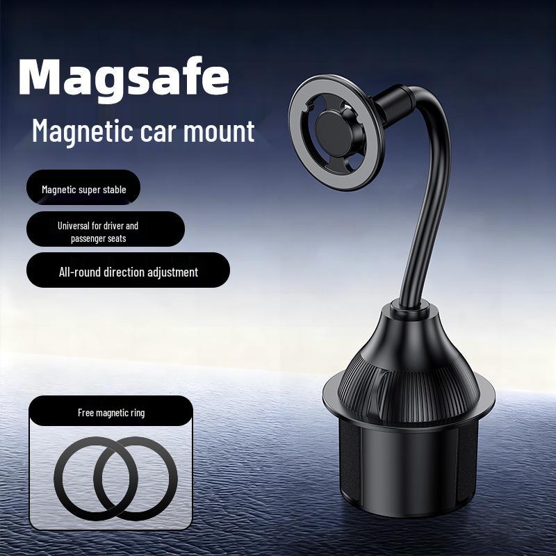

Adjustable 360° Rotatable Car Cup Holder Phone Mount for Easy Navigation