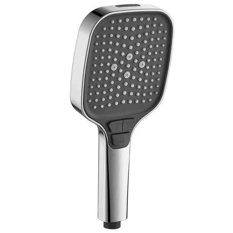Handheld Water Heater Shower Head with Large Panel for Household Bathrooms