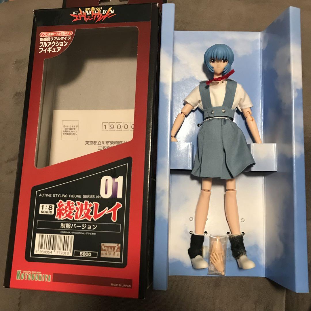 

[USED] Evangelion Ayanami Rei 1/8 Full Action Figure Uniform Version