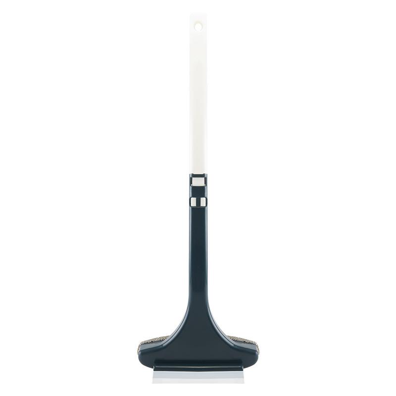 Oboustranný kartáč na okenní síťku s stěrkou a síťkou pro efektivní čištění skla