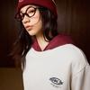 Skechers Letter Pullover Round Neck Long Sleeve Sweatshirt Unisex Sweatshirt White P424U031-01NJ