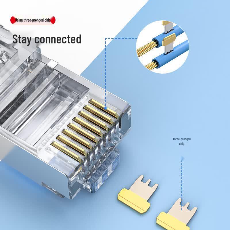 BIAZE Cat5e Shielded RJ45 Network Connector