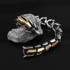 Schädel Perlenarmband Herren Dominant Retro Punk Trend Armband Gothic Hip Hop Rock Motorrad Fahren Schmuck Geschenk