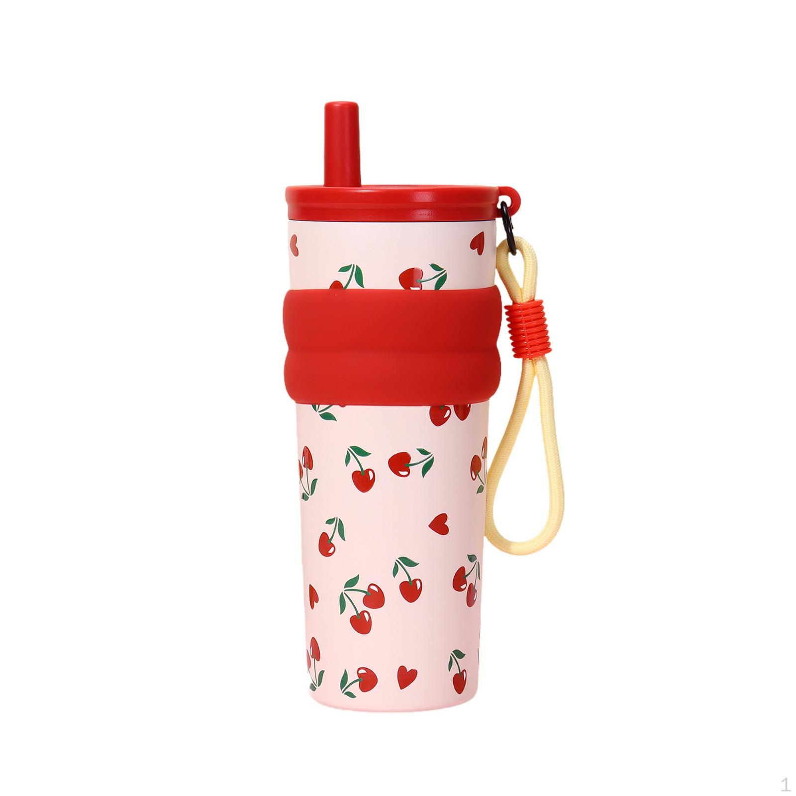 

Bottle with Insulation 680ml for Travel And Home Use червоний