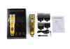 Retro Electric Hair Clipper with LCD Display – Rechargeable Barber Tool for Bald Head, Carving & Gradient Styles