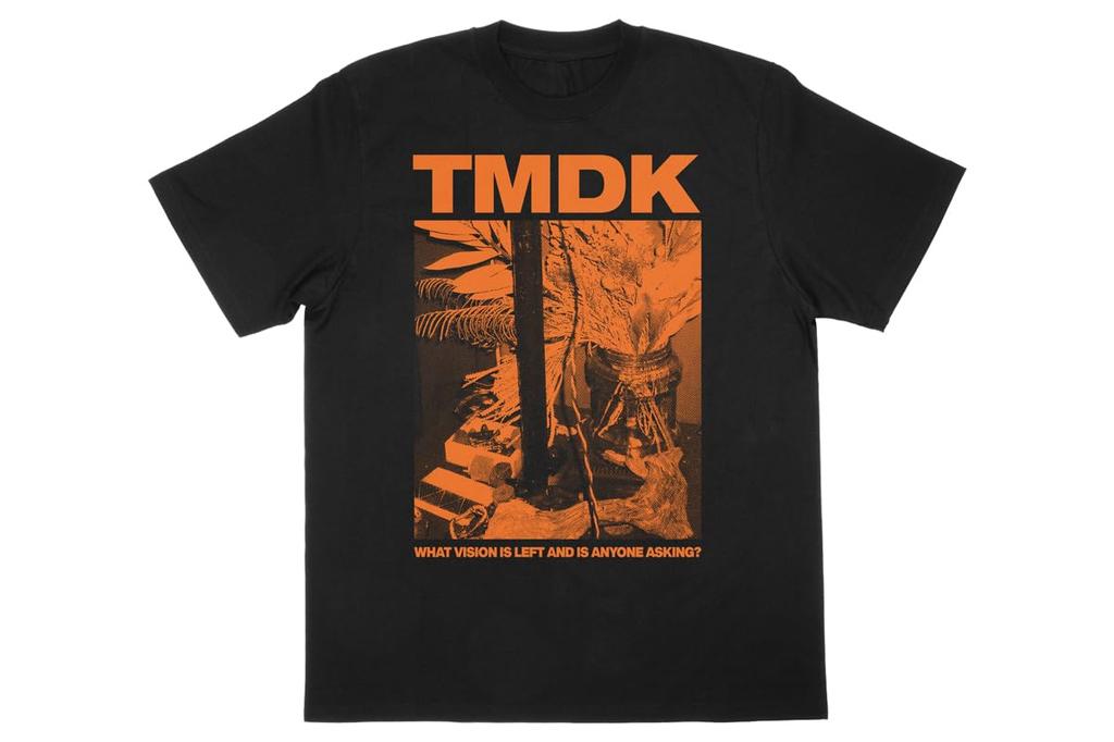 New Japan Pro-Wrestling TMDK VISION T-shirt Black x Orange Medium 6609103867