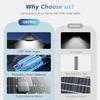 Solar Lights Outdoor Waterproof - 320° Wide Angle Solar Street Lights Outdoor Dusk to Dawn, Solar Flood Lights Outdoor Motion Sensor with Remote,