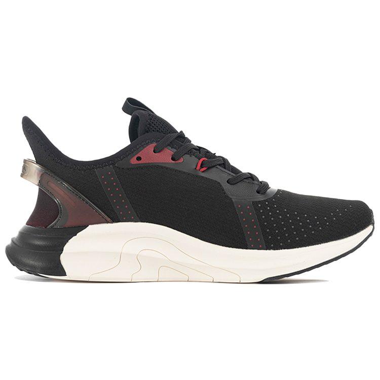 Anta Mesh Breathable Abrasion Resistant Breathable And Wear resistant Low top Running Shoes Men's Black 112115557-2