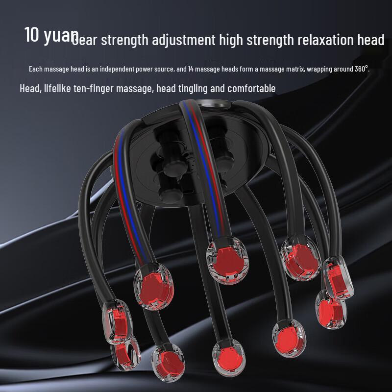 HEZHENG HZ-RELAX-1 Smart Octopus Scalp & Head Massager CN plug (adapter included)