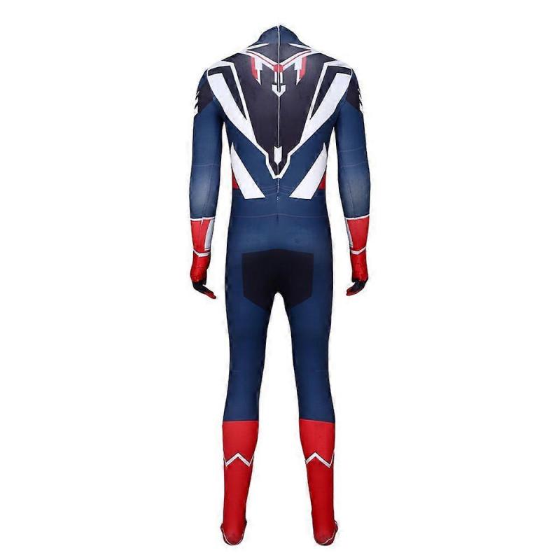 Vengadores Capitán América 4 Body Marvel Disfraz de Cosplay para Hombre Juego de Roles Traje de Halloween