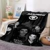 Tokio Hotel Band Retro Printed Blanket Warm Blanket Flannel Soft Comfort Blanket Home Travel Bedding Sofa Supplies Birthday Gift