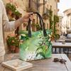 Watercolor Floral Tote Bag Large Capacity Fashion Shoulder Handbag for Women