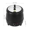 10.5QT Soup Warmers Commercial Soup Kettle Electric Soup Pot with Detachable Insert Pot Temperature Control Knob for Restaurants