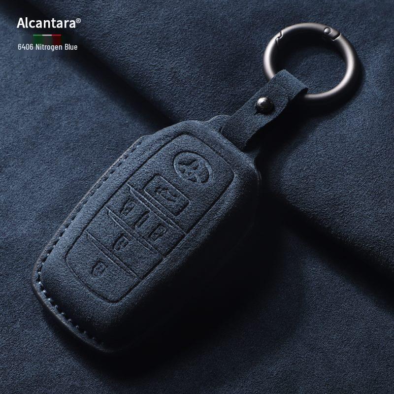 High-End Suede Key Bag for Toyota Sienna, Alphard, Vellfire, Grand Highlander
