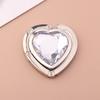 Heart Shaped Folding  Handbag Hook Bag Hanger Portable Foldable Table Hook Organizer Table Side Hooks Bag Accessories