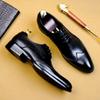 Fashion High Quality Handmade Oxford Dress Shoes Men Genuine Cow Leather Suit Shoes Footwear Wedding Formal Italian Shoes Hot Size 37-46