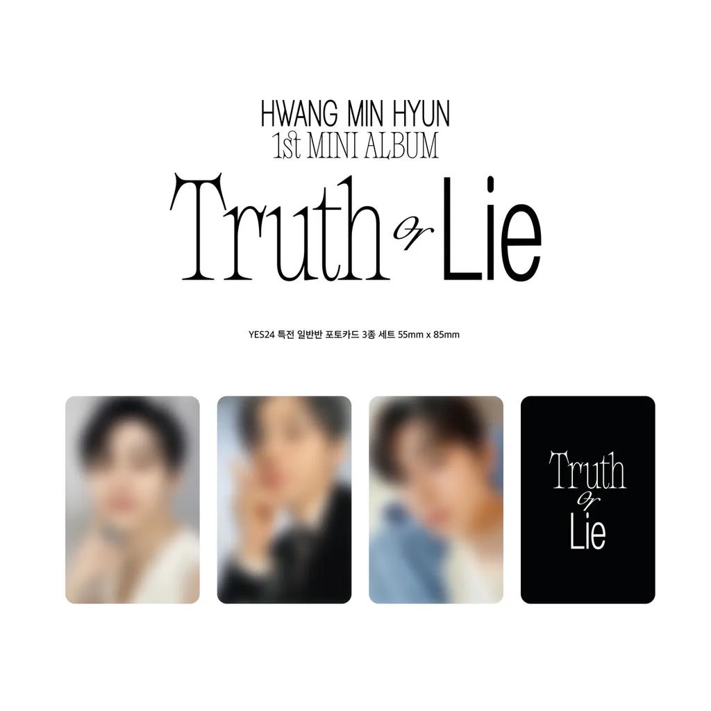 HWANG MIN HYUN - 1st MINI ALBUM 'Truth or Lie' [SET]