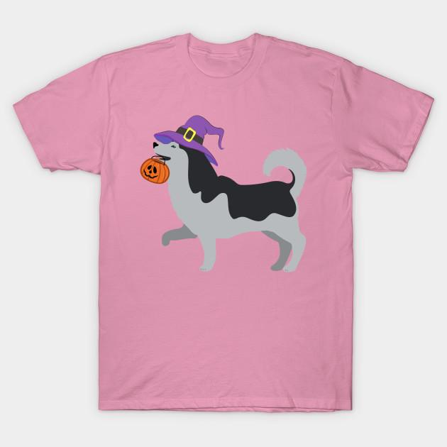 T Shirt Women Husky Halloween T Shirt Harajuku Print Kawaii Tshirt Summer Short Sleeve Female T-Shirt Top Tee