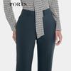 PORTS Women's Wool Blend Straight-Leg Pants