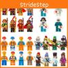 City Professional Engineer And Firefighter Mini Figures Building Block Set For Kids