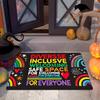 Rainbow Doormat Welcomes Sunshine Mat Brings Good Mood Home Decor Living Room Mat Rug For Bedroom Easy To Clean