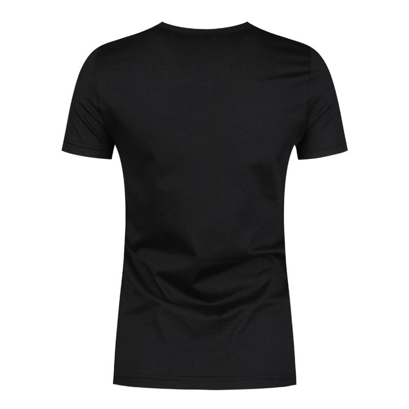 Adidas BoS Metallisch Hautfreundlich Weich Bequem Kurzarm T-Shirt Damen Oberteile Schwarz FM9447