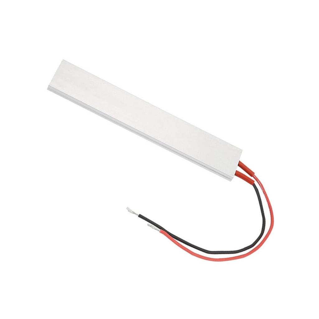 150*28,5mm Aluminiumgehäuse PTC Heizelementplatte Thermostatischer Heizkörper(12V 70 Grad Celsius )