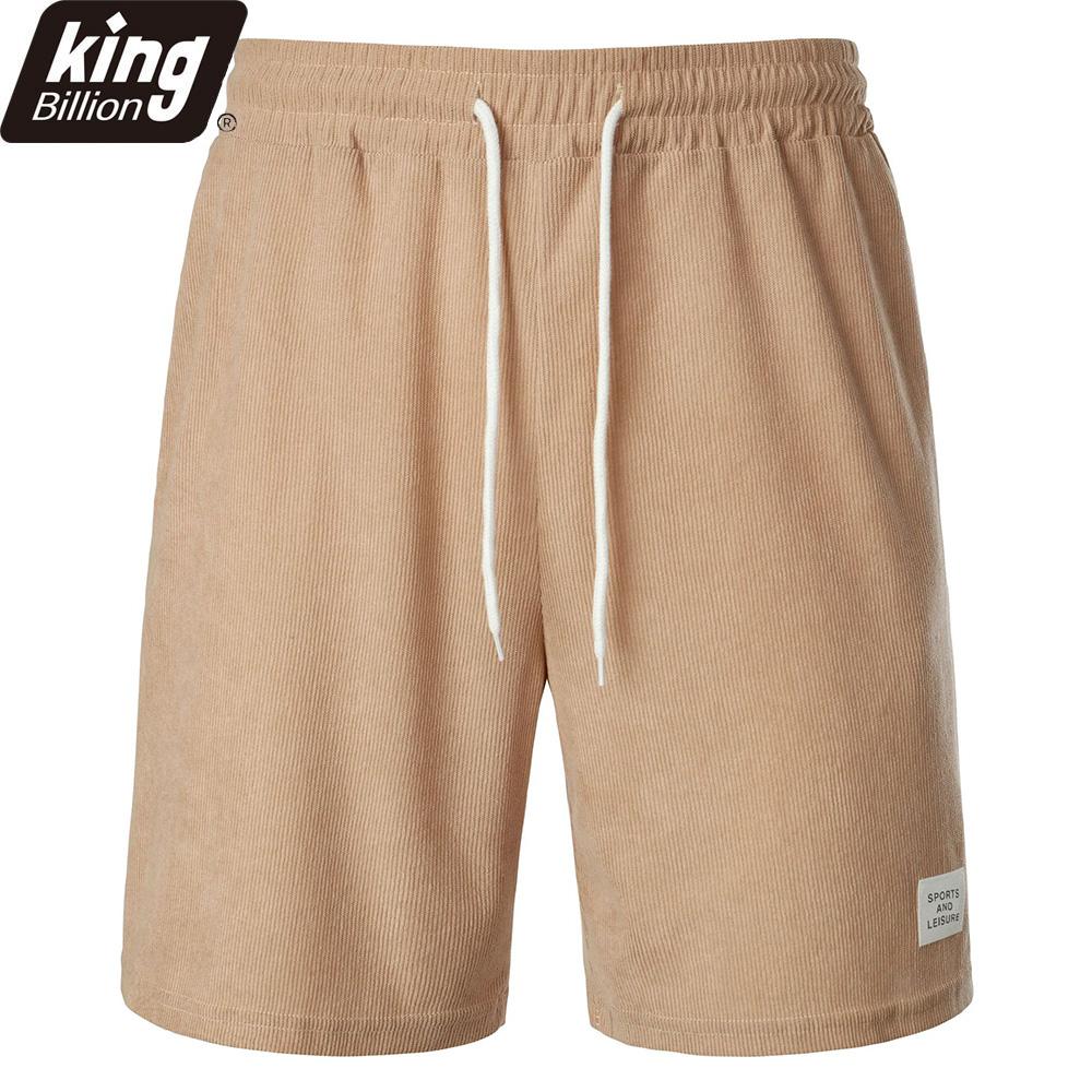 Sommer Shorts Herren Boardshorts Cord Workout Hose Bequeme Elastische Sport Kurze Hosen Männliche Einfarbige Jogginghose