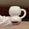 Bichon Frisé Welpe Keramiktasse Neuheit Welpen Tassen Kreativ Lustig Haus Trinkbecher Kaffeetasse Paar Tasse Festival Geschenk