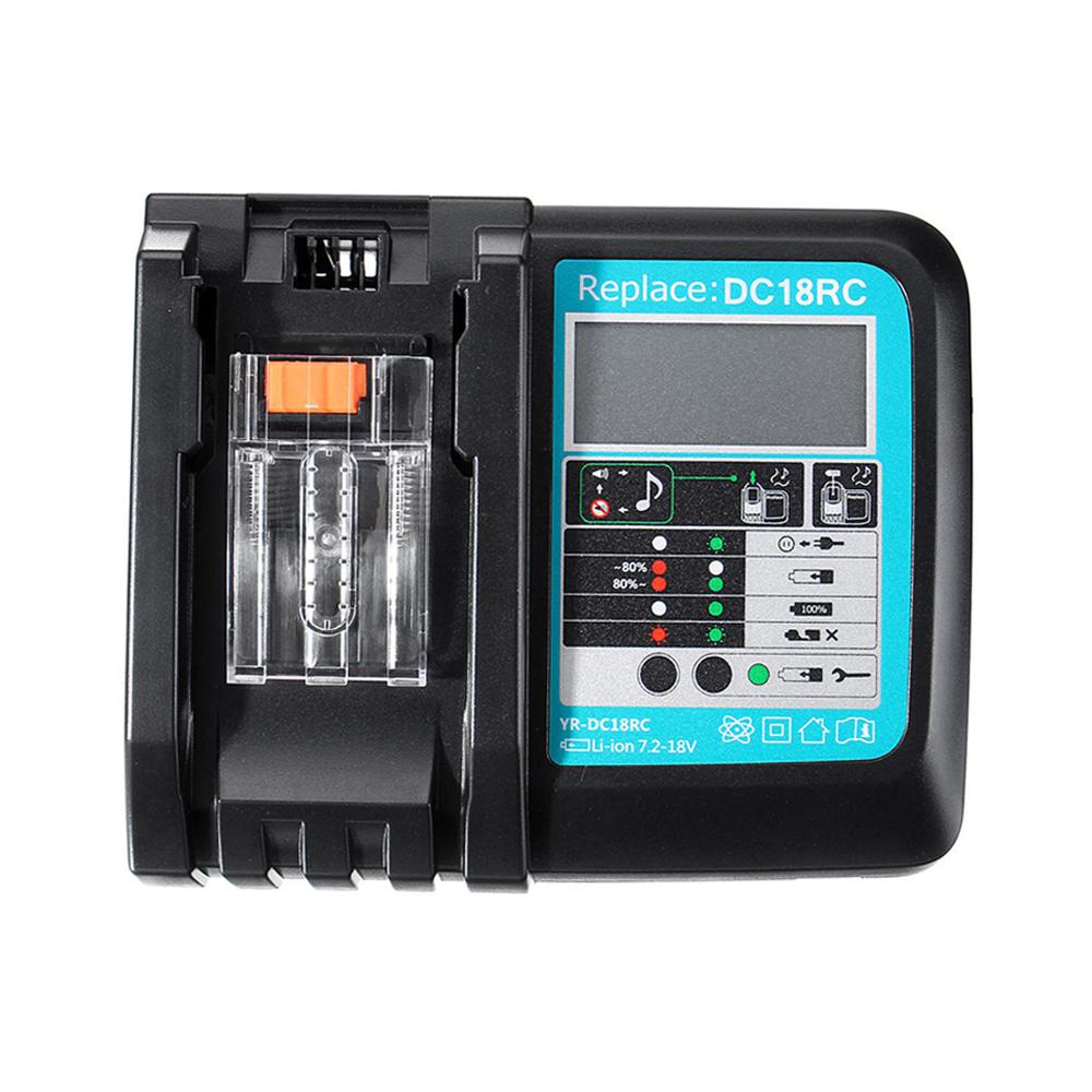 14.4V 18V 3A Charging Current Replacement Battery Charger for Makita