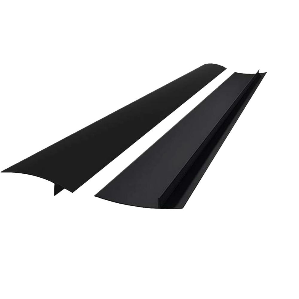 2 Pack Stovetop Silicone Gap Covers, Kitchen Stovetop Silicone Heat Resistant Pads Gas Stove Protectors Oven Gap Sealing Covers.