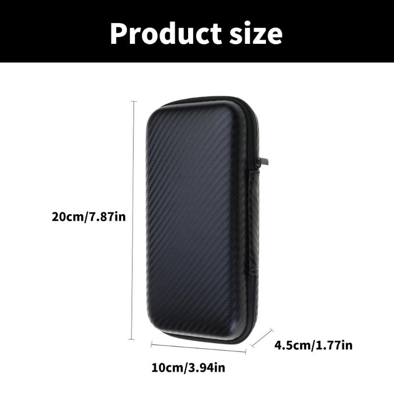 Carrying Case for Retroid Pocket 4 Scratchproof Storage Box Handheld Console Shockproof Protector Case with Pocket