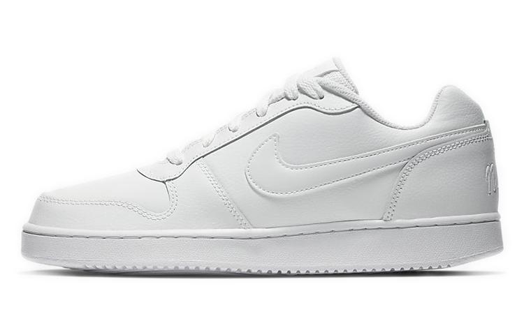 

Nike EBERNON Low Genuine Leather Comfortable Coverage Slip Resistant Low top Skateboard Shoes Women s Pure White AQ1779-100 36.5