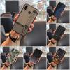 Personality Waterproof Phone Case For ASUS ZenFone 5 ZE620KL/ZS620KL Wrist Strap Protective Silicone Anti-knock Geometry