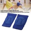 2pcs Protective Knee Pads Thick Sponge Anti Slip Collision Avoidance Knee Sleeve for Outdoor ExerciseBlue S