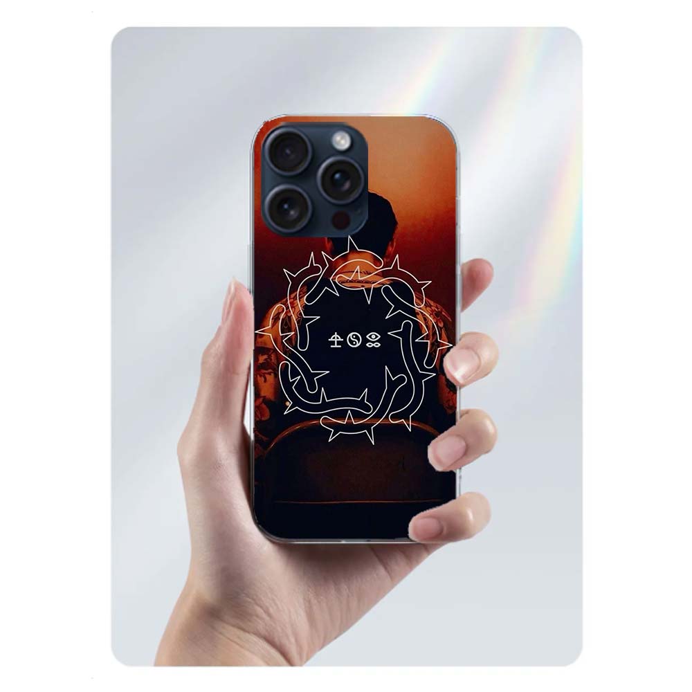 

Band B-Bad O-Omens Clear Phone Case For Iphone 17 Air 16 Pro Max 15 Pro 14 Plus 17E 16E 11 13 12 Mini Cover Cases Fundas Cell TP iPhone 17 Pro Max