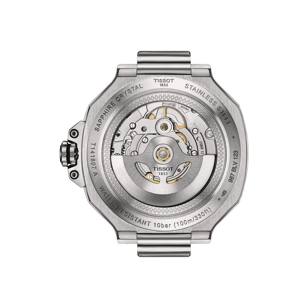 Tissot Pánské módní hodinky z nerezové oceli s modrým ciferníkem T141.807.11.041.00