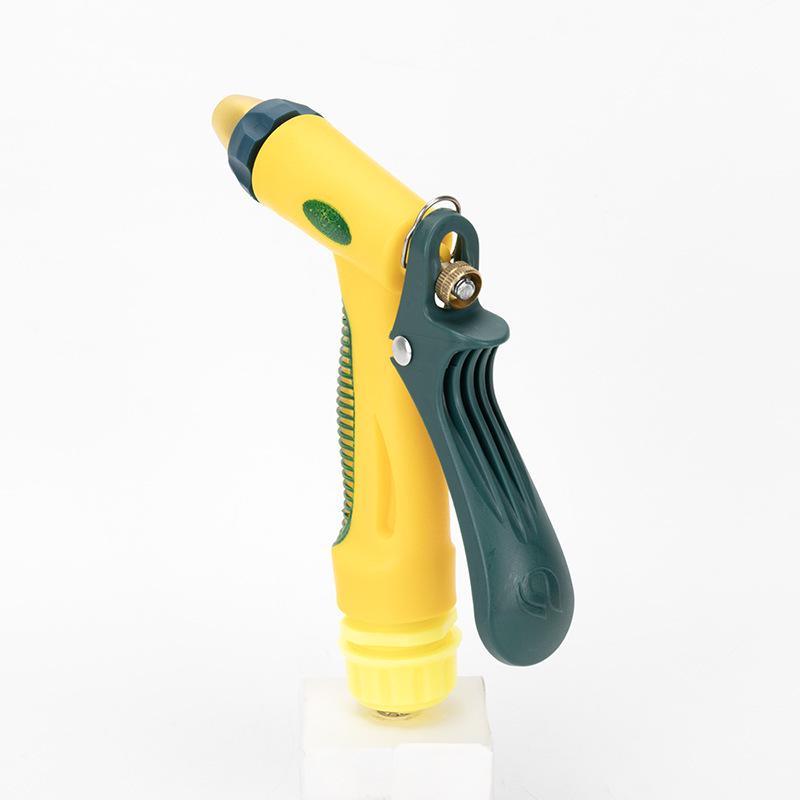 High-Pressure Yellow Car Wash & Garden Watering Sprinkler Head