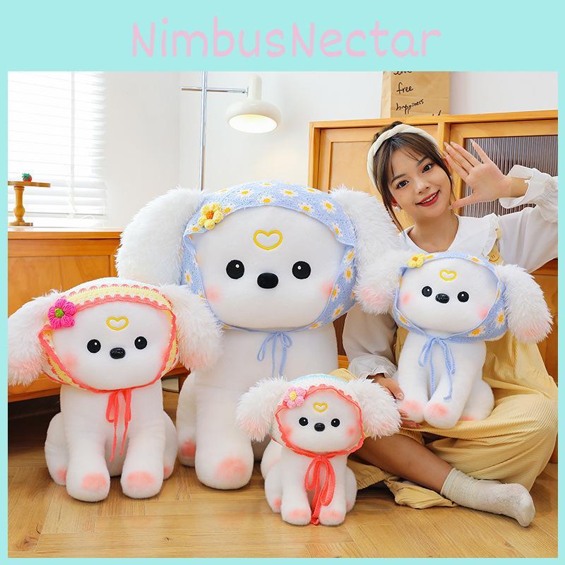 Whimsical Soft Plush Dog With Floppy Ears Available In Multiple Sizes For Perfect Cuddly Companion