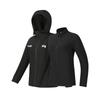 EXPLORE Waterproof, Windproof, Breathable, And Thermal Windbreaker Jacket Two Piece Set Women's Pitch Black A11W617724FBK