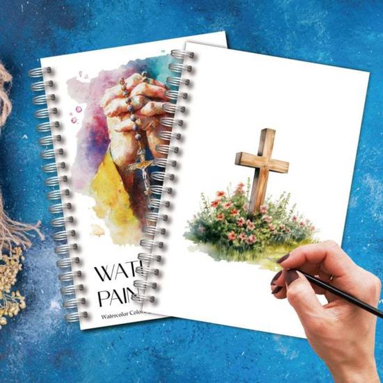 1 Set Christian Bible Verses Watercolor Coloring Book Inspirational Floral Scripture Art for Adults Teens Relaxing Creative Gift for