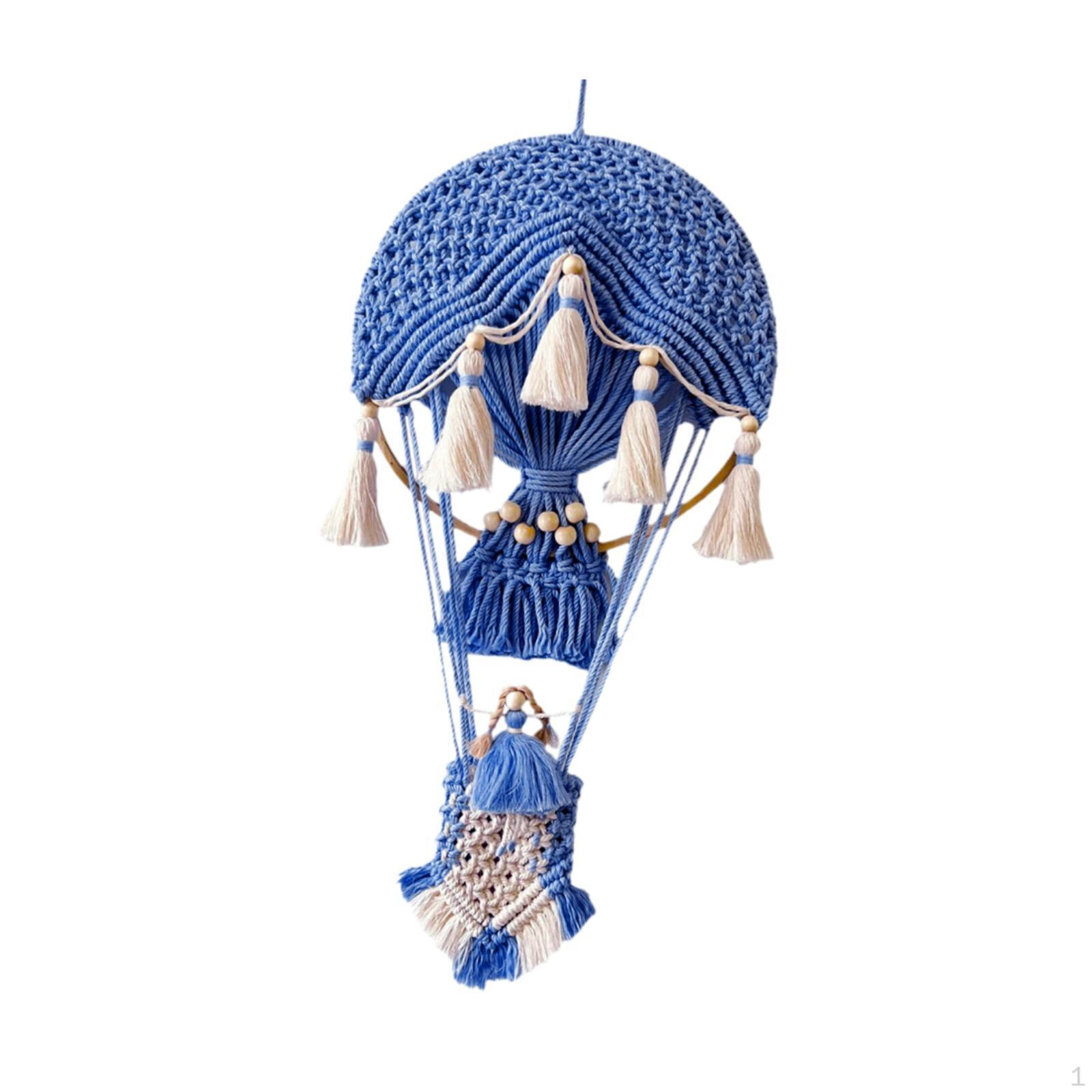 

Бохо макраме настенный гобелен искусство воздушный шар богемный декор орнамент тканый